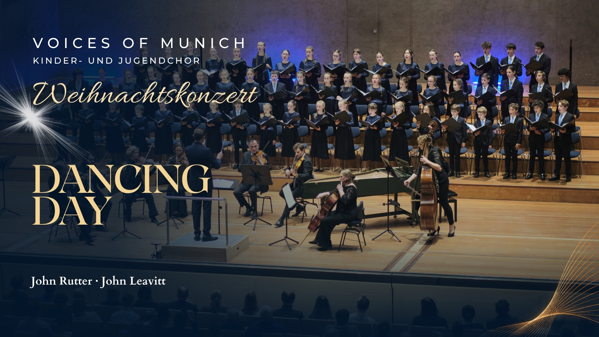 Dancing Day – Weihnachtskonzert mit Voices of Munich im Herkulessaal München